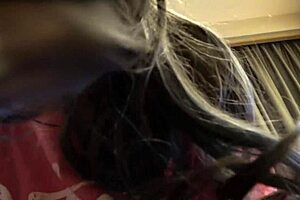 she says, oh, i'm so horny, turn down the sound, my moaning is loud