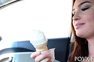 Jodi Taylor Gives Sloppy Blowjob And Fucking In Pov