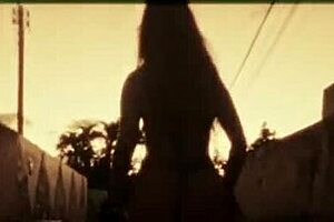 I met sexy Argentina on the beach and persuaded