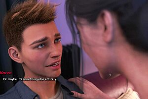 Fucking My Friend's Stepmom Hard in the Ass and Getting Caught with Cum!