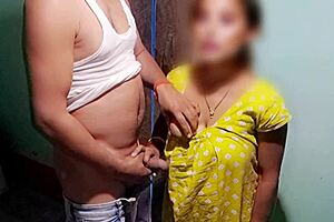 Bhabhi found her stepbrother while he was indulging in self-pleasure