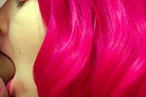 The pretty woman made blowjob and received a hot load in mouth