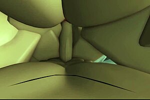 Snowbunny swaps BBC for BWC doggystyle.