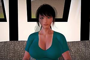 Sexy BBW Luna Lark Supports Shaundam With His Lil Ball Problem