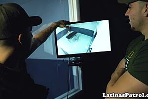 undocumented latina rides hard cock in interview