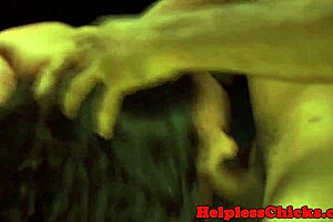 teen 18+ bent over in doggystyle hardfucked by master