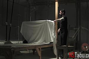 punishing a blonde sex slave for being too horny - misha mynx tommy pistol