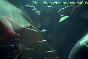 Bald guy screws small titted brunette