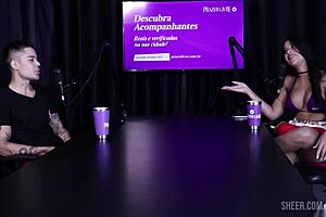 Watch Teteu Santos Swing with Tifany Rocha, Bruna, and Fabrício Nunes in Lingerie!