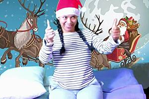 Stripping for Santa with Agarabas and Olpr - Wanna Peek?