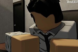 fucking my girlfriend doggystyle at the office