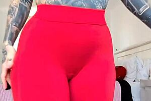 Milf Melody Radford Tries On Sheer Gym Tights, Getting Fucked with Big Tits Close Up