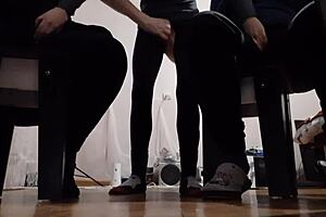 while i was masturbating to my two girlfriends, they were both masturbating to me, leading to girls fly orgasm