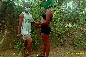 A hot woman from the village invited to check on her house