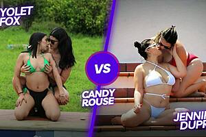 Ricas lesbianas latinas y cachondas se cogen con pasión 😍