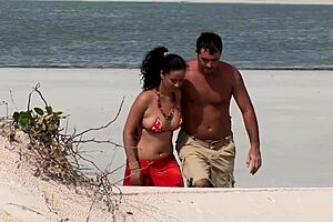 Beach Orgy With Tits And Penetration.