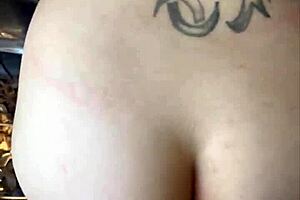 Streetwalker slammed, huge cock in perfect pierced tits