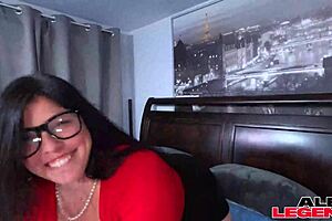 Chris Tang Massages Big Cock with Huge Tits