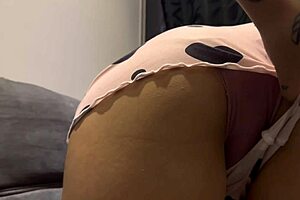 Stepsister does this with big cock close up