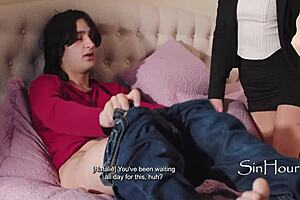 why cum elsewhere when gf has the best looking meat curtains in the world