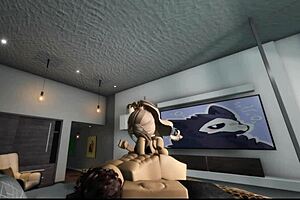 Snowbunny swaps BBC for BWC doggystyle.