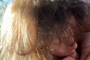 Streetwalker slammed, huge cock in perfect pierced tits