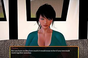 Sexy BBW Luna Lark Supports Shaundam With His Lil Ball Problem