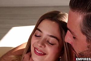 girl in lingerie, molly little wants her bf's cock so bad, deepthroat it