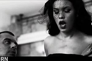 Sensual Brunette Milf Takes Double Penetration In Threesome