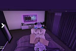 Exploring intimate moments in Roblox.