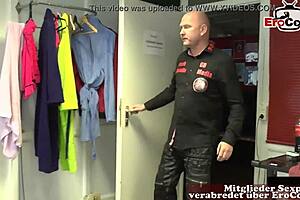 Massive Creampie Explosion at German Teen 18+ Gangbang Sexparty Without Condoms