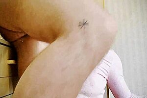 cum in my mouth, pretty cute girl gives wet gagging blowjob with teasing domination