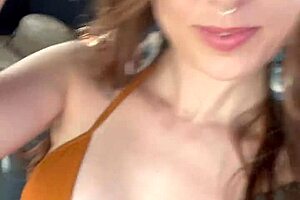 My beautiful wife craves intimate moments on long trips