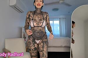 i try on micro bikinis in this haul, showing off the fits