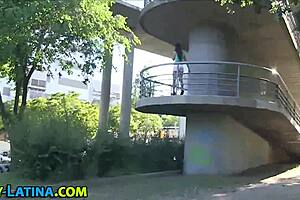 that real latina teen is sucking so eagerly