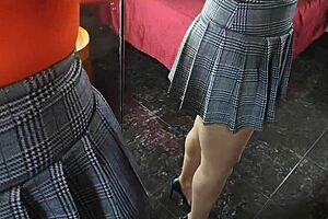 i had my stepsister visit and she ended up with vagina full of sperm