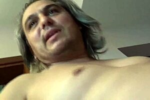 Excited old Italian lady indulges with cock and toys, filling her eager hole