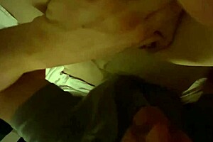 Submissive Blonde Enjoys Intimate Ice Play and Passionate Attention