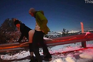 Caught pregnant chick doing anal in public. Want to see more of that ass?