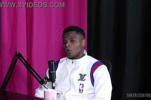 Will he suck the brown beauty’s delicious tits?