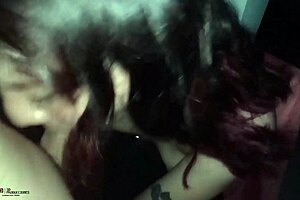 Mafer's Stepsister Waits in Pajamas for Vagina and Creampie!