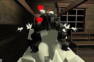 Masked guy fucks resting cosplayer almost cumming inside