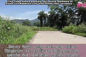 German Teen 18+ Picked Up On Street Gives Blowjob To Stranger In Car Pov Outdoor