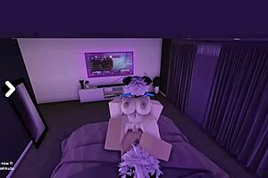 Exploring intimate moments in Roblox.