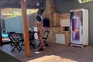 young amateurs swap for couple and have wild sex in buzios mansion