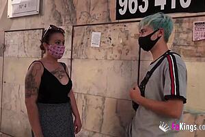 milf finds a rookie to fuck while her husband watches intently.