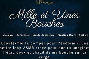 MILLE ET UNES BOUCHES - FRENCH ASMR BLOWJOB DIRTY TALKING