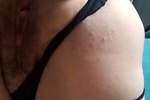 Fat Chubby Woman with Big Natural Tits and Hairy Beaver Desires Anal Fucking