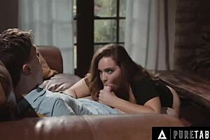 Pure taboo dava foxx tricks mourning neighbor natasha nice to have sex with her hormonal stepson