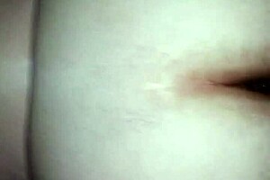 BBW intensely fucks huge dildo